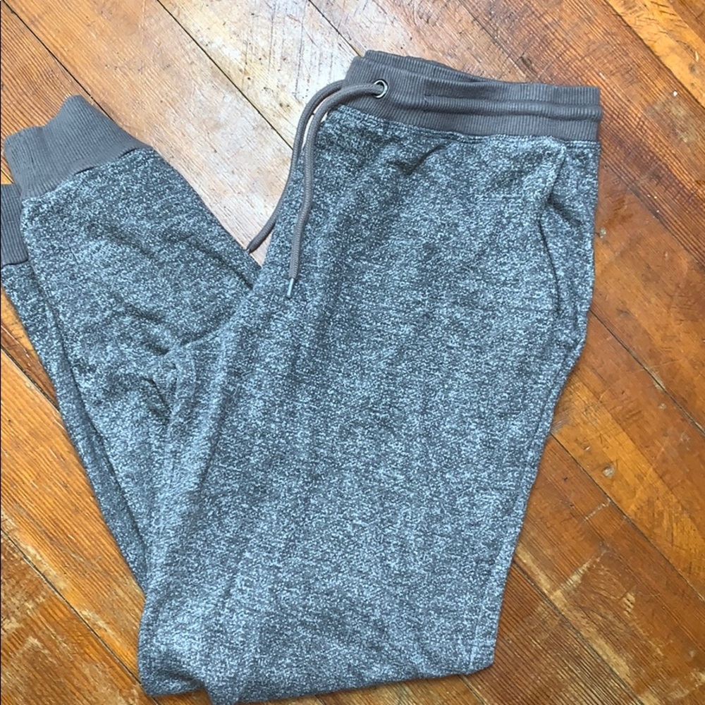 Heather grey joggers